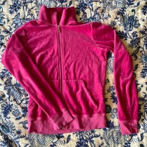 Hot pink juicy couture sweatshirt